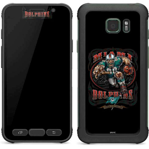 Liquid Blue NFL Miami Dolphins Running Back Galaxy S7 Active Skin