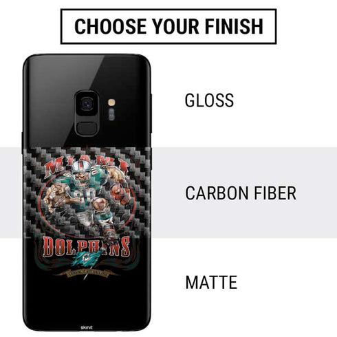 Liquid Blue NFL Miami Dolphins Running Back Galaxy S9 Skin