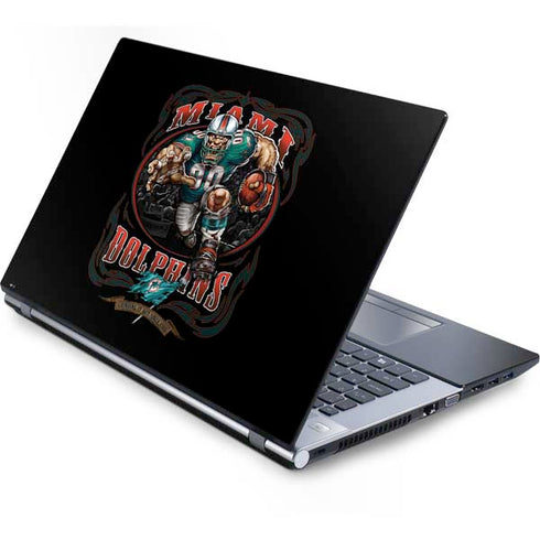Liquid Blue NFL Miami Dolphins Running Back Generic Laptop Skin