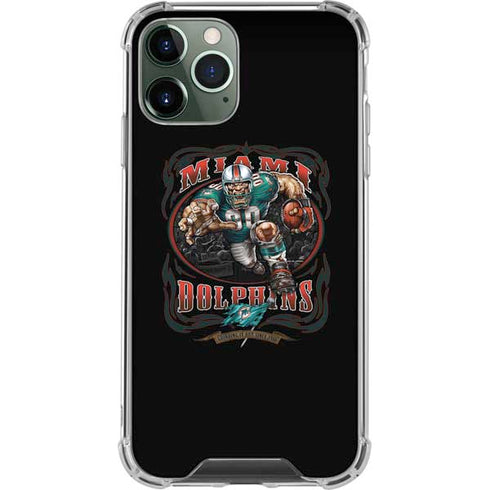 Liquid Blue NFL Miami Dolphins Running Back iPhone 11 Pro Max Clear Case