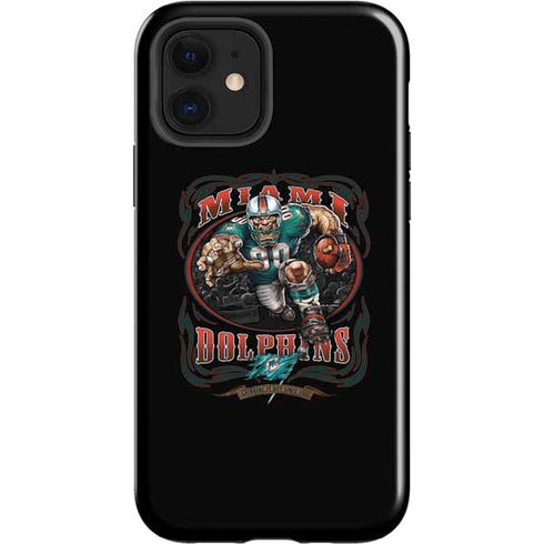 Liquid Blue NFL Miami Dolphins Running Back iPhone 12 Impact Case