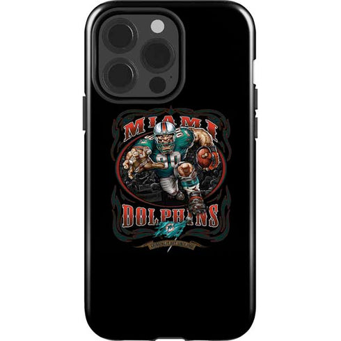 Liquid Blue NFL Miami Dolphins Running Back iPhone 13 Pro Impact Case