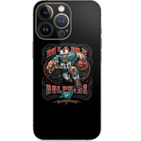 Liquid Blue NFL Miami Dolphins Running Back iPhone 13 Pro Skin