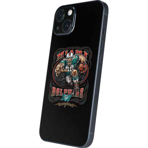 Liquid Blue NFL Miami Dolphins Running Back iPhone 13 Skin