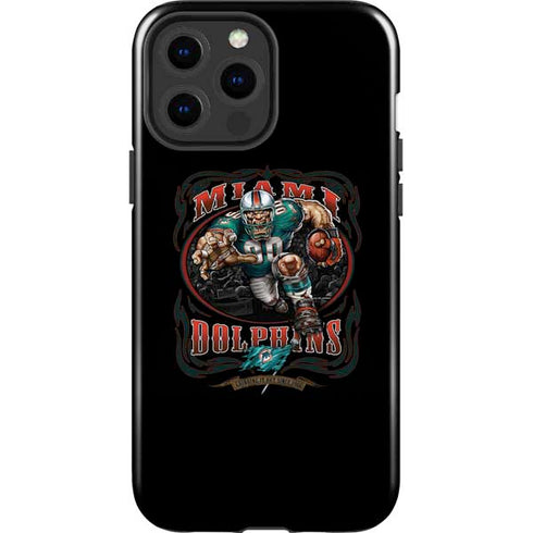 Liquid Blue NFL Miami Dolphins Running Back iPhone 15 Pro Max Impact Case