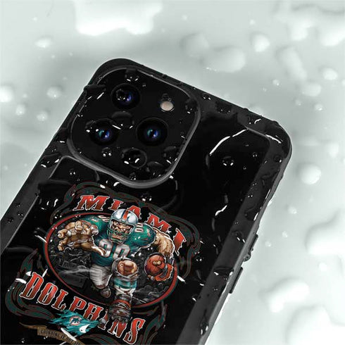 Liquid Blue NFL Miami Dolphins Running Back iPhone 14 Pro Max Waterproof Case