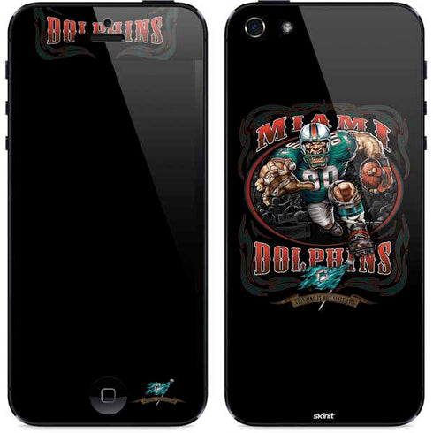 Liquid Blue NFL Miami Dolphins Running Back iPhone 5/5s/5SE Skin