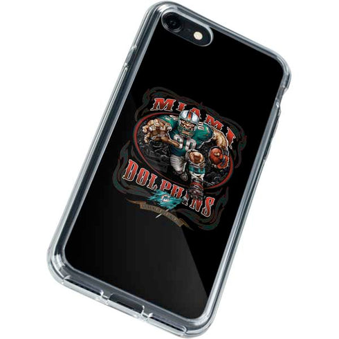 Liquid Blue NFL Miami Dolphins Running Back iPhone SE (2nd & 3rd Gen) Clear Case