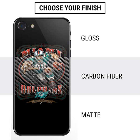 Liquid Blue NFL Miami Dolphins Running Back iPhone SE (2nd & 3rd Gen) Skin