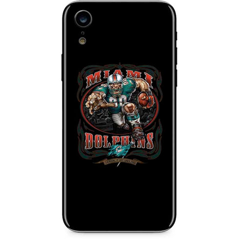 Liquid Blue NFL Miami Dolphins Running Back iPhone XR Skin