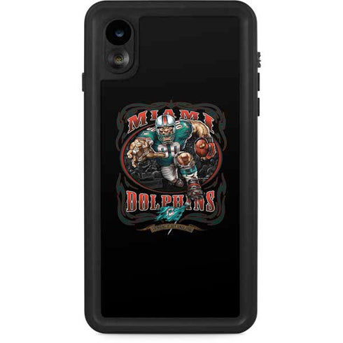 Liquid Blue NFL Miami Dolphins Running Back iPhone XR Waterproof Case