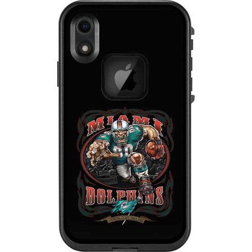 Liquid Blue NFL Miami Dolphins Running Back LifeProof Fre iPhone Skin
