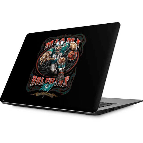 Liquid Blue NFL Miami Dolphins Running Back Apple MacBook Skin