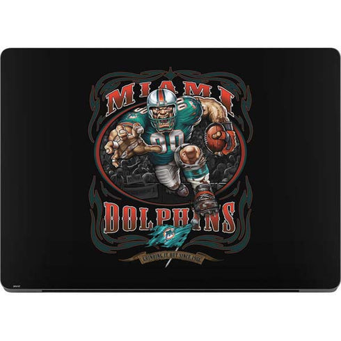 Liquid Blue NFL Miami Dolphins Running Back MacBook Pro 14in (2021-24) Skin