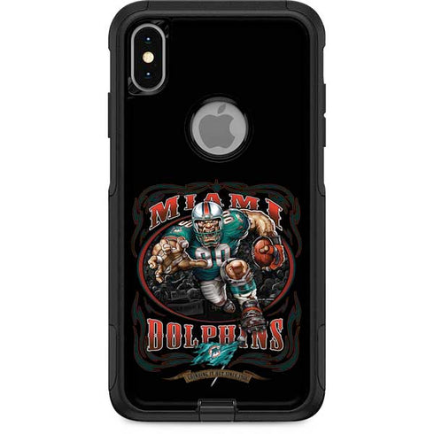 Liquid Blue NFL Miami Dolphins Running Back Otterbox Commuter iPhone Skin