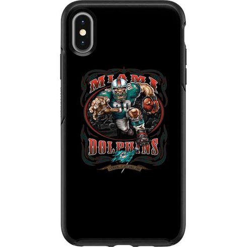 Liquid Blue NFL Miami Dolphins Running Back Otterbox Symmetry iPhone Skin