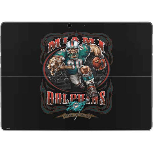 Liquid Blue NFL Miami Dolphins Running Back Surface Pro 8 Skin