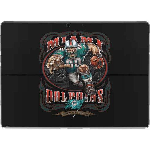 Liquid Blue NFL Miami Dolphins Running Back Surface Pro 9 Skin