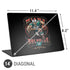 Liquid Blue NFL Miami Dolphins Running Back Universal Laptop 14in (11.4 x 8.2in) Skin