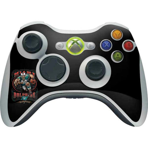 Liquid Blue NFL Miami Dolphins Running Back Xbox 360 Wireless Controller Skin