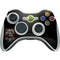 Liquid Blue NFL Miami Dolphins Running Back Xbox 360 Wireless Controller Skin