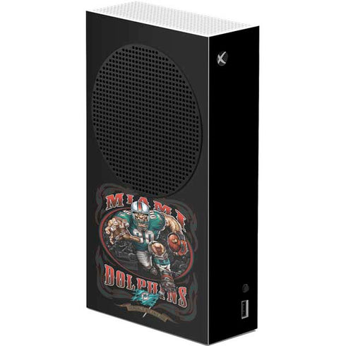 Liquid Blue NFL Miami Dolphins Running Back Xbox Series S Console Skin