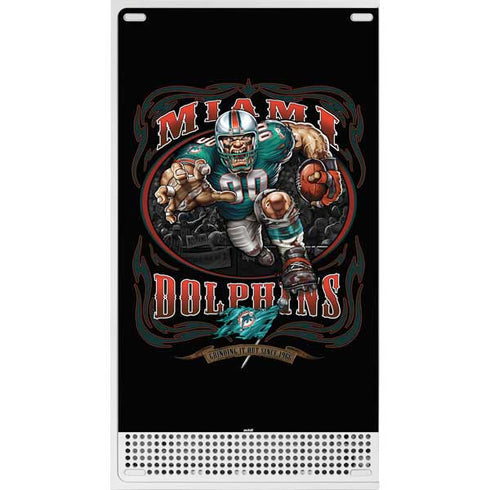 Liquid Blue NFL Miami Dolphins Running Back Xbox Series S Console Skin