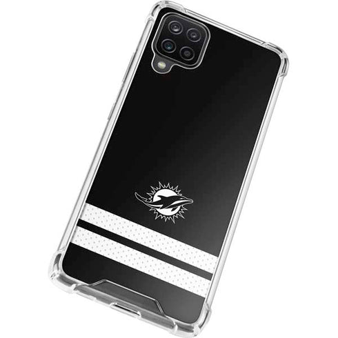 NFL Miami Dolphins Shutout Galaxy A12 Clear Case