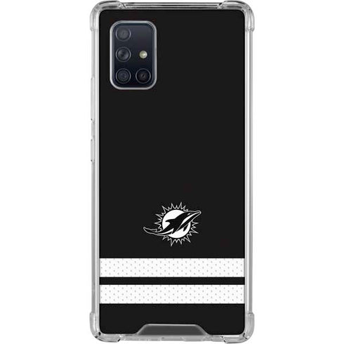 NFL Miami Dolphins Shutout Galaxy A71 5G Clear Case