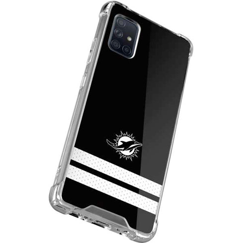 NFL Miami Dolphins Shutout Galaxy A71 5G Clear Case