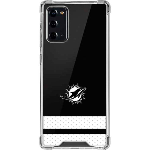 NFL Miami Dolphins Shutout Galaxy Note20 5G Clear Case