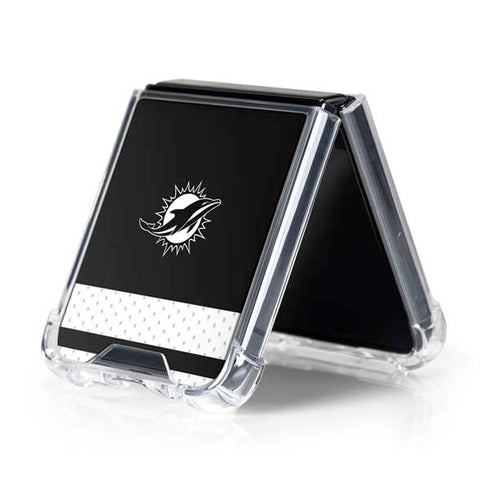 NFL Miami Dolphins Shutout Galaxy Z Flip5 5G Clear Case