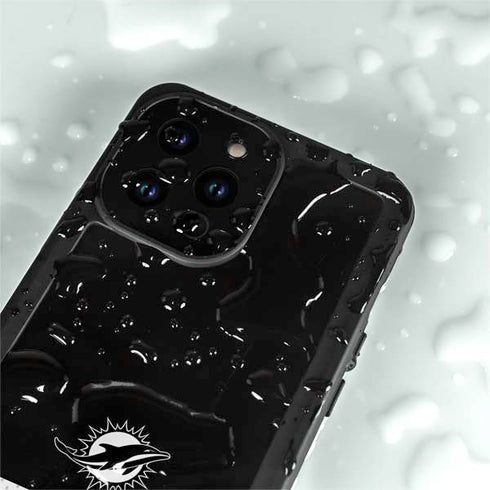 NFL Miami Dolphins Shutout iPhone 14 Pro Max Waterproof Case