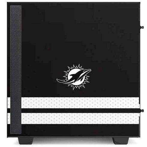 NFL Miami Dolphins Shutout NZXT H510 Compact ATX Mid-Tower Case Skin