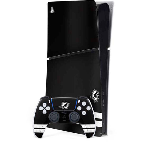 NFL Miami Dolphins Shutout PS5 Slim Digital Edition Bundle Skin