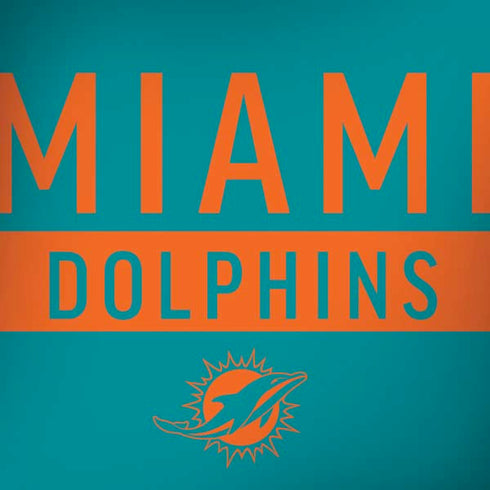 NFL Miami Dolphins Teal Performance Series Dell Alienware Skin