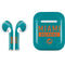 NFL Miami Dolphins Teal Performance Series Apple AirPods Skin