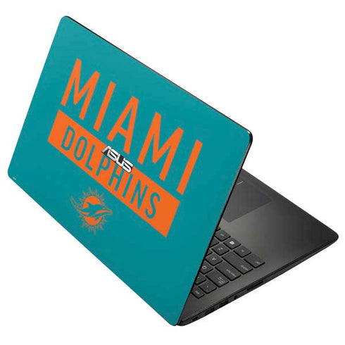 NFL Miami Dolphins Teal Performance Series Asus X502CA 15.6 Skin