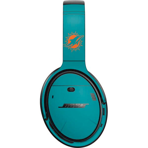 NFL Miami Dolphins Teal Performance Series Bose QuietComfort 35 II Headphones Skin