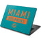 NFL Miami Dolphins Teal Performance Series Dell Chromebook Skin