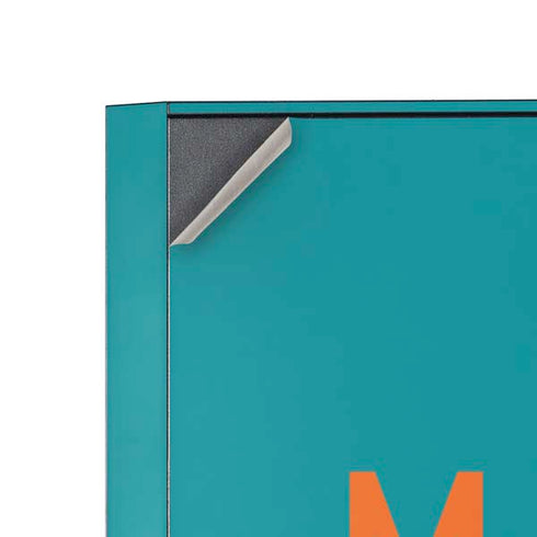 NFL Miami Dolphins Teal Performance Series Corsair 4000D Tempered Glass Mid-Tower ATX Case Skin