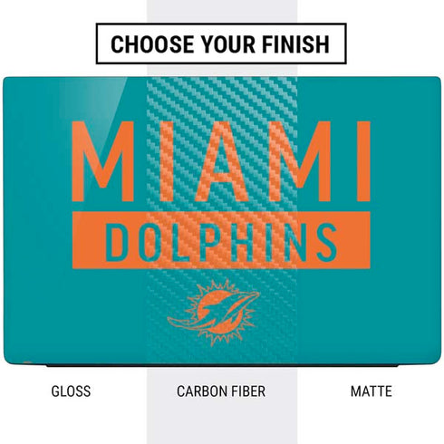NFL Miami Dolphins Teal Performance Series Dell Vostro Skin