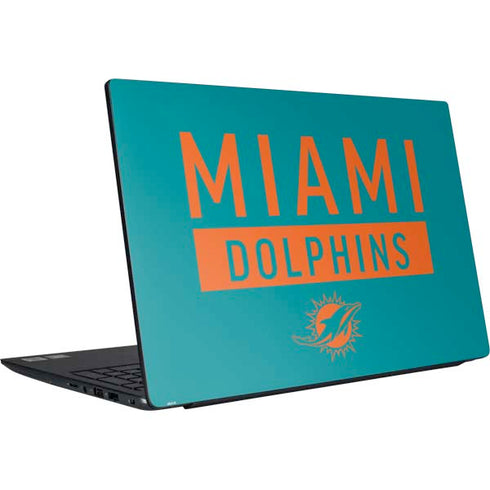 NFL Miami Dolphins Teal Performance Series Dell Vostro Skin