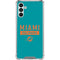 NFL Miami Dolphins Teal Performance Series Galaxy A13 5G Clear Case