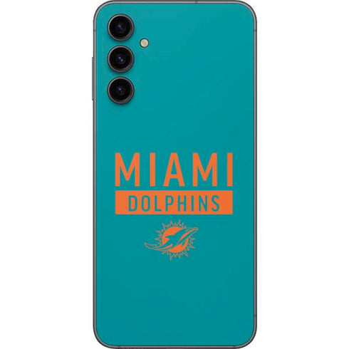 NFL Miami Dolphins Teal Performance Series Galaxy A14 5G Skin