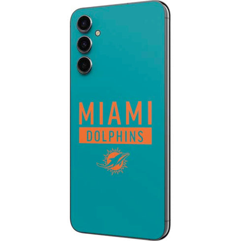 NFL Miami Dolphins Teal Performance Series Galaxy A14 5G Skin