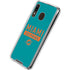 NFL Miami Dolphins Teal Performance Series Galaxy A30 Clear Case