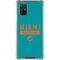 NFL Miami Dolphins Teal Performance Series Galaxy A71 5G Clear Case