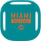 NFL Miami Dolphins Teal Performance Series Galaxy Buds Live Skin