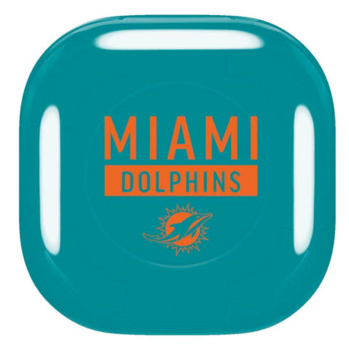 NFL Miami Dolphins Teal Performance Series Galaxy Buds Live Skin